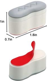 img 3 attached to 🚽 Enhance Comfort with Bidet Bumper: Universal, Height-increasing Pads for Toilet Seats - 8PCS Kit