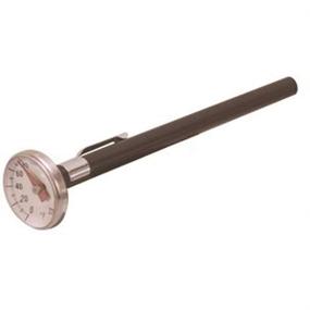 img 2 attached to 🌡️ Supco ST02 Pocket Dial Thermometer - Stainless Steel, 5" Stem, 1" Dial, 0-220°F