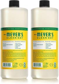 img 3 attached to 🌼 Mrs. Meyer's Clean Day Multi-Surface Cleaner Concentrate - Honeysuckle Scent, 32 Oz (Pack of 2) - Ideal for Floors, Tiles, and Counters