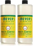 🌼 mrs. meyer's clean day multi-surface cleaner concentrate - honeysuckle scent, 32 oz (pack of 2) - ideal for floors, tiles, and counters logo