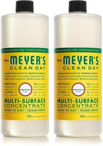 img 4 attached to 🌼 Mrs. Meyer's Clean Day Multi-Surface Cleaner Concentrate - Honeysuckle Scent, 32 Oz (Pack of 2) - Ideal for Floors, Tiles, and Counters