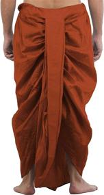 img 1 attached to Exotic India Ready Plain Dhoti Men's Clothing and Sleep & Lounge