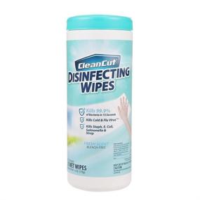 img 4 attached to 🧽 Clean Cut Disinfecting Wipes: 35 Wet Wipes, Kills 99.9% of Bacteria, Fresh Scent, Multi-Surface Cleaning - Perfect for Kitchens, Bathrooms, Offices, & Classrooms