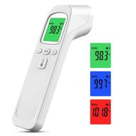 🌡️ rw-ftw05 non-contact infrared digital thermometer - accurate forehead & ear thermometer with fever alarm for baby and adults logo