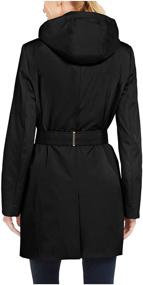 img 2 attached to Calvin Klein Womens Button Trench