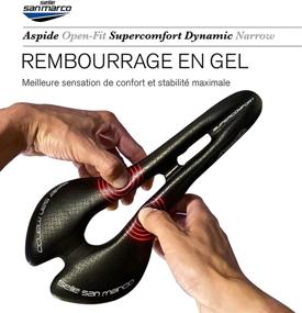 img 1 attached to 🚲 San Marco Aspide Supercomfort OpenFit Saddle