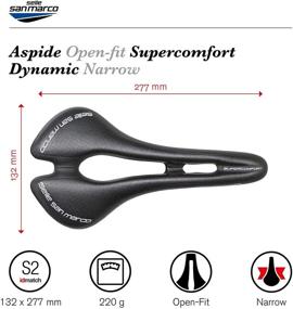 img 2 attached to 🚲 San Marco Aspide Supercomfort OpenFit Saddle