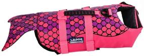 img 3 attached to 🐶 HAOCOO Dog Life Jacket Vest: Ensure Your Dog's Safety in the Water with Reflective Stripes and Adjustable Belt