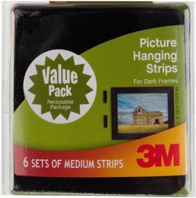 img 3 attached to 🖼️ Command Strips 17204Blk-Es Picture Hanging Medium Kit