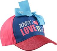 🧢 adorable jojo kids baseball cap: nickelodeon toddler hat for girls ages 4-7 logo