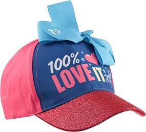 img 4 attached to 🧢 Adorable JoJo Kids Baseball Cap: Nickelodeon Toddler Hat for Girls Ages 4-7