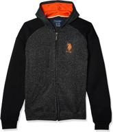 boys' u.s. polo assn sleeve sweater - fashion hoodies & sweatshirts logo