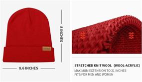 img 1 attached to 🧢 Stay Warm in Style: FANVINCE Daily Beanie - Winter Thermal Hats for Men and Women