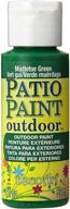 🎨 decoart dcp46-3 patio paint – 2-ounce in mistletoe green: durable and versatile outdoor paint logo