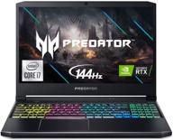 💻 acer predator helios 300 gaming laptop, i7-10750h, rtx 3060 laptop gpu, 15.6" full hd 144hz 3ms ips display, 16gb ddr4, 512gb nvme ssd, wifi 6, rgb keyboard, ph315-53-71hn logo