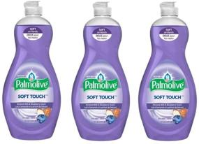 img 4 attached to Palmolive Ultra Soft Touch Almond Milk & Blueberry Dish Soap - 3 Packs, 591 ml (20 Fl.Oz)
