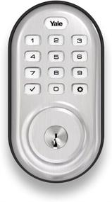 img 4 attached to Yale Security YRD216HA2619 Button Deadbolt