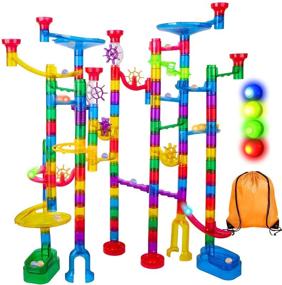 img 4 attached to 🧩 Meland Marble Run Sets Kids: Inspiring Creative Play and STEM Learning!