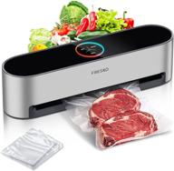 🔒 efficient food saver vacuum sealer machine with hands-free technology - fresko vacuum seal system, -95kpa power, and 20 vacuum bags included логотип