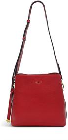 img 4 attached to 👜 Stylish and Practical: Radley London Dukes Multi Compartment Leather Women's Handbags & Wallets – The Perfect Satchel Set