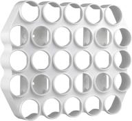 optimization-enhanced: storage theory peel and stick café wall caddy - 28 capacity single serve coffee or tea pod wall display in white color логотип