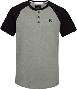 img 1 attached to Hurley Little Henley T Shirt Horizon Boys' Clothing