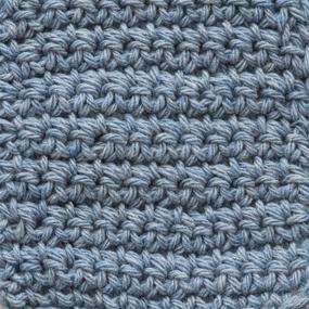 img 2 attached to 🧶 Lily Sugar 'N Cream 10200101118 The Original Solid Cotton Yarn, 2.5oz, Medium 4 Gauge - Grey, Machine Wash & Dry