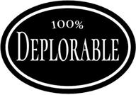 wickedgoodz black deplorable vinyl window logo