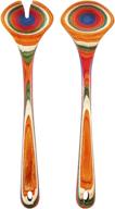 🍴 baltique marrakesh collection wooden salad serving utensil set - 11-3/4" long for classic meal presentation логотип