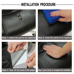 img 3 attached to Newmemo Self Adhesive Furniture Motorcycle Recliner Car Care