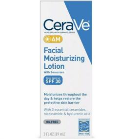 img 1 attached to 🧴 CeraVe AM Facial Moisturizing Lotion - 3 oz (Pack of 3)