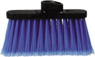 🧹 carlisle 3685314 wide duo sweep flagged warehouse broom head - 4" trim x 13" width bristle - 7" length - blue (pack of 12) - polypropylene bristles logo