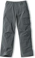 👖 boys' clothing: adventure convertible stretch trousers by cqr logo