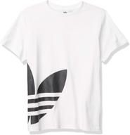 👕 adidas originals big boys trefoil t-shirt logo