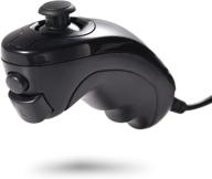 🎮 nunchuk nunchuck controllers for wii u pro console (black) logo