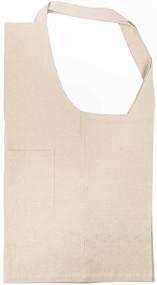 img 2 attached to Elezay Kitchen Cotton Pockets Aprons Kitchen & Dining in Kitchen & Table Linens