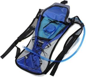 img 2 attached to 🎒 Monvecle Hydration Pack Backpack with 2L Bladder for Cycling, Hiking, Climbing - Water Rucksack Bag