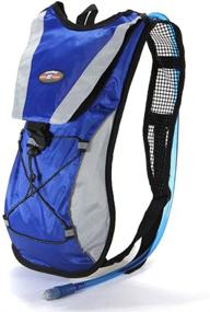 img 3 attached to 🎒 Monvecle Hydration Pack Backpack with 2L Bladder for Cycling, Hiking, Climbing - Water Rucksack Bag