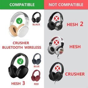 img 2 attached to Замена беспроводных наушников Geekria для Skullcandy