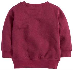 img 1 attached to 👕 Adorable Kids Toddler Cotton Sweatshirt: Stylish Long Sleeve Pullover Sweater Tops for Fall and Winter Outdoor Outfits