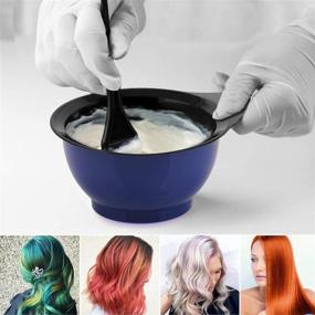 img 3 attached to 💇 Salon Pro Hair Color Mixing Bowl for DIY Hair Dye - Royal Blue