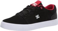 🛹 dc skateboard skate shoes for men - black/white - athletic footwear логотип