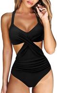 👙 rxrxcoco women's control monokini swimsuit - bathing suit for enhanced stylish comfort logo