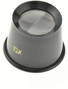 img 1 attached to 🔍 SE Plastic Eye Loupe Set, 2.5x, 5x, 10x (3 PC.) - High-quality Magnification Tools for Precision Work