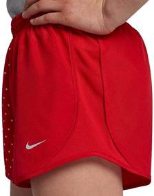 img 1 attached to NIKE Girls Running Shorts 3MC856 174 Girls' Clothing in Active
