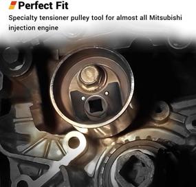 img 2 attached to Mitsubishi Pulley Wrench Tensioner by EWK: Top-Notch Automotive Tool for Efficient and Easy Repairs