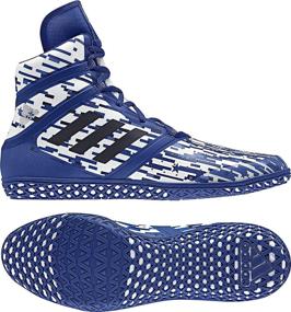 img 1 attached to Adidas Impact Wrestling Shoes: Performance Print Men's Athletic Footwear