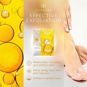 img 2 attached to 👣 Vitamin C Exfoliating Foot Peel Mask with Double Pack for Optimal Results