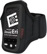 neoprene lightweight armband for lg enact, samsung array, ipod, mp3 players, and similar sized devices - washable, retail packaging by cellet logo