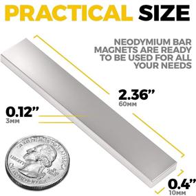 img 3 attached to 💪 High Strength Neodymium Magnets with Adhesive Backing: Ideal for Efficient Material Handling